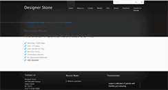 Desktop Screenshot of designerstoneusa.com